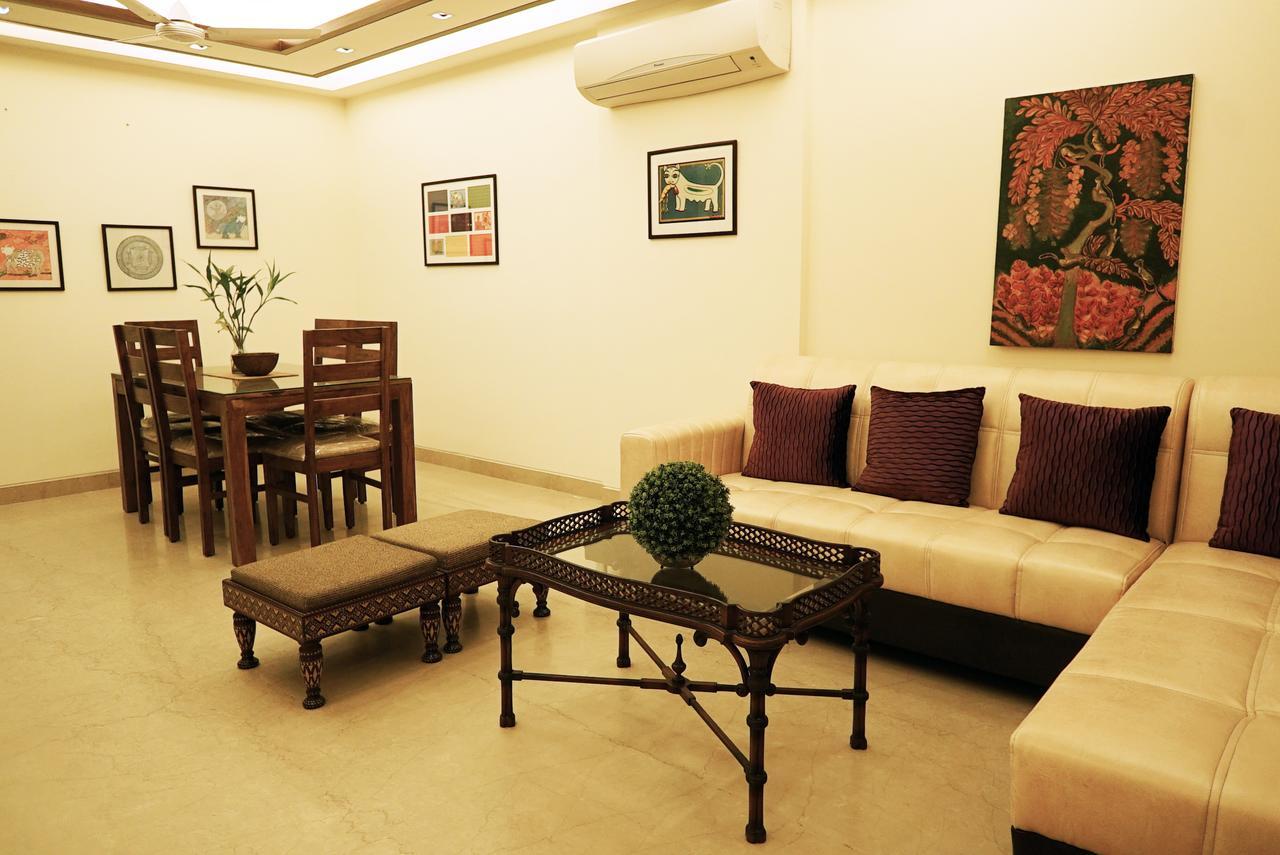 Woodpecker Service Apartments - Green Park Nuova Delhi Esterno foto